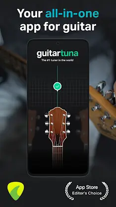 GuitarTuna: Tune & Play Guitar screenshot 1