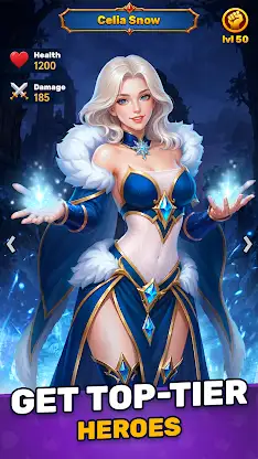 Raid & Rush - Heroes idle RPG screenshot 2