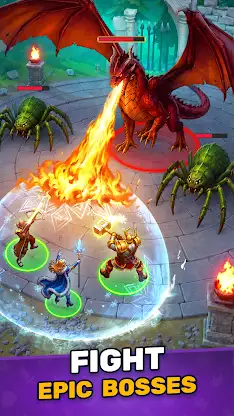 Raid & Rush - Heroes idle RPG screenshot 3