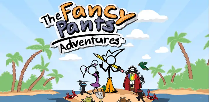 Fancy Pants Adventures — Android game banner