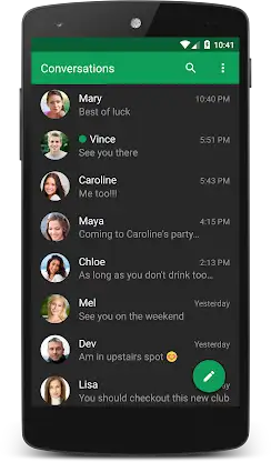 Chomp SMS screenshot 2