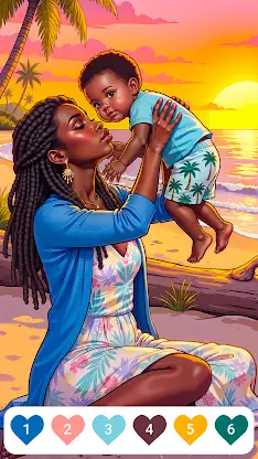Black Lifestyle Coloring Book screenshot 2