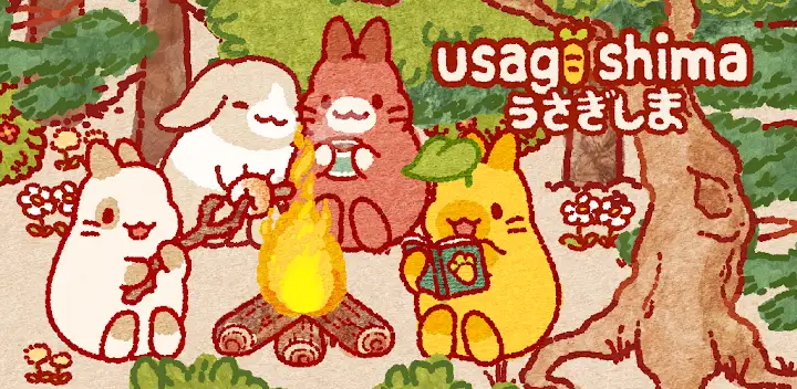 Usagi Shima: Cute Bunny Game — Android game banner