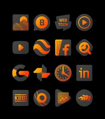 Orangediant - Icon Pack screenshot 5