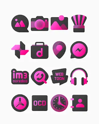 Pinkdiant - Icon Pack screenshot 3
