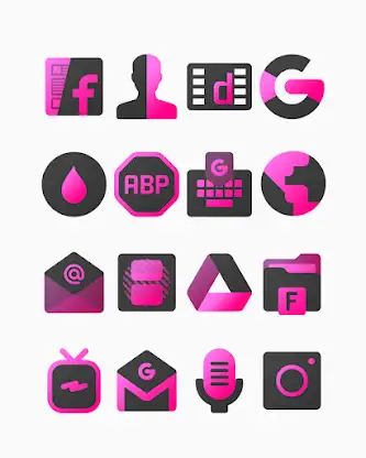 Pinkdiant - Icon Pack screenshot 2