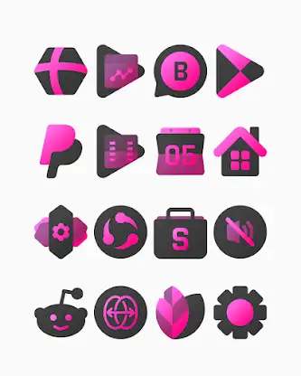 Pinkdiant - Icon Pack screenshot 4