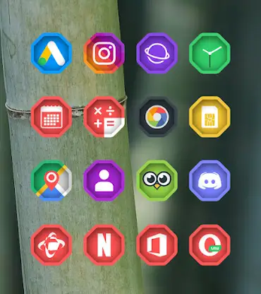 Octacrop - Icon Pack screenshot 2