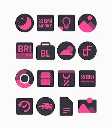 Strawberry - Pink Icon Pack screenshot 1