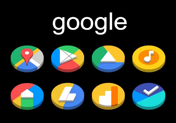 CircleDock 3D - Icon Pack screenshot 1