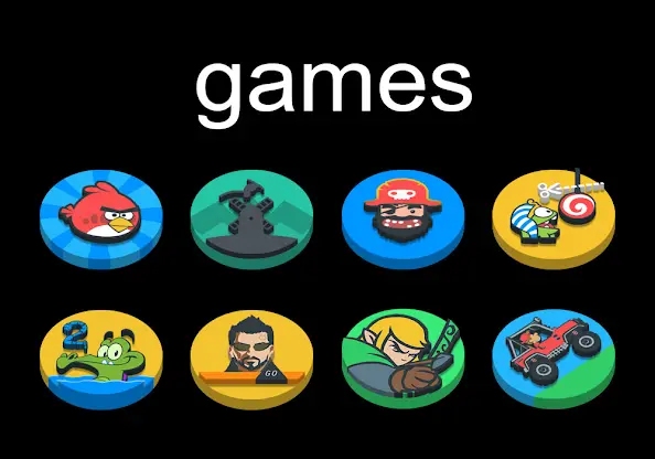CircleDock 3D - Icon Pack screenshot 2
