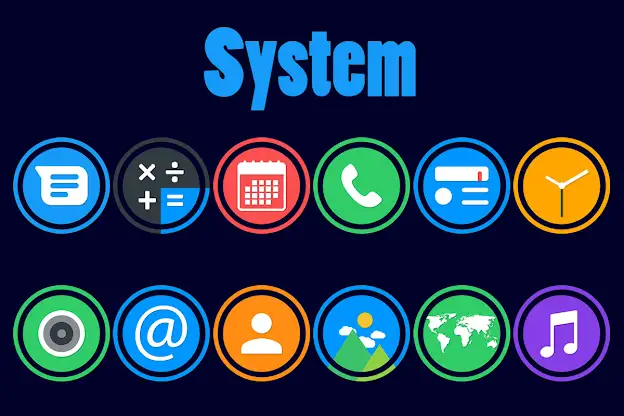 Pixel Ring - Icon Pack screenshot 4