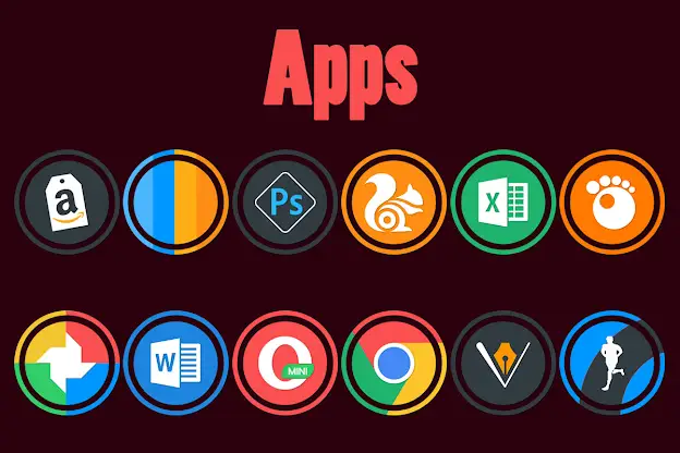 Pixel Ring - Icon Pack screenshot 5