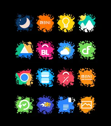 Splatter - Icon Pack screenshot 5