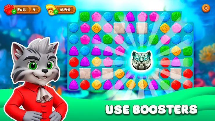 Cat Stories™ Adventure Match 3 screenshot 6