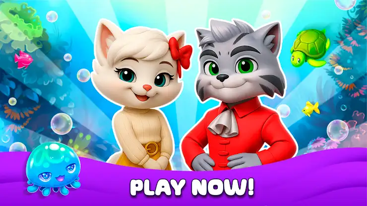 Cat Stories™ Adventure Match 3 screenshot 8
