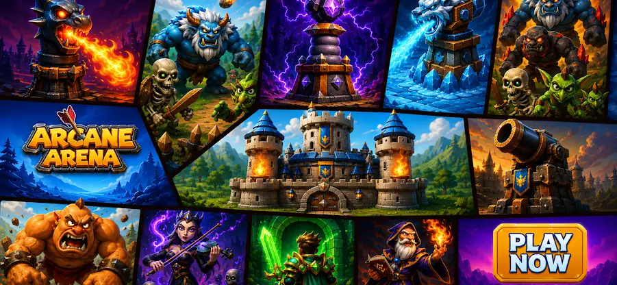 Arcane Arena: Tower Defense TD screenshot 7