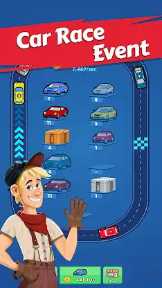 Merge Bike game Idle Tycoon screenshot 5