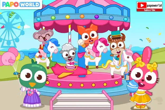 Papo Town: Amusement Park screenshot 5