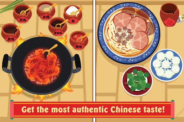 Purple Pink Chinese Food screenshot 3