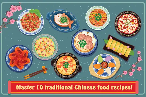 Purple Pink Chinese Food screenshot 2
