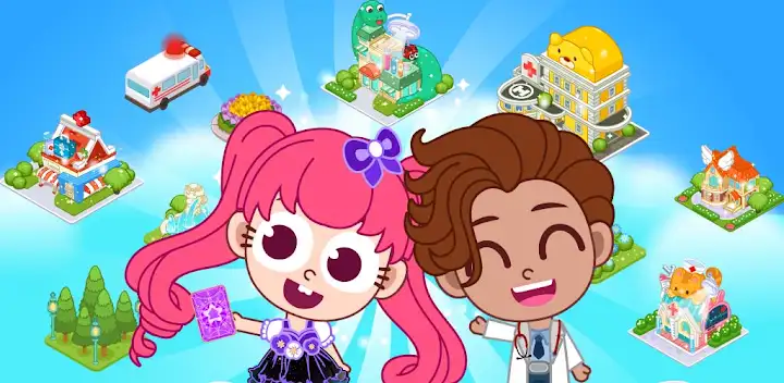 Papo City: Hospital — Android game banner