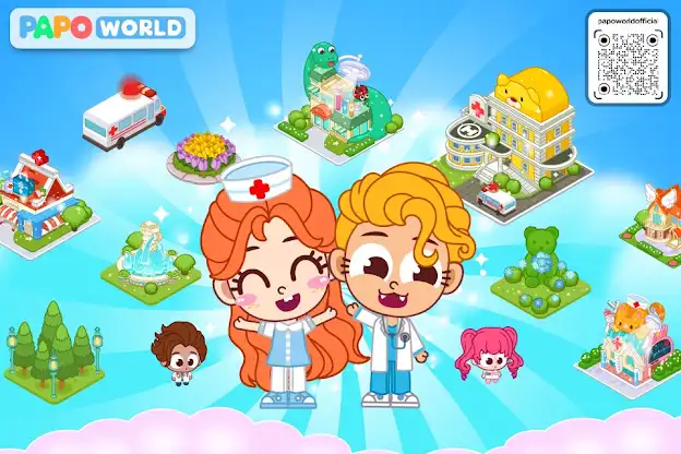 Papo City: Hospital screenshot 1