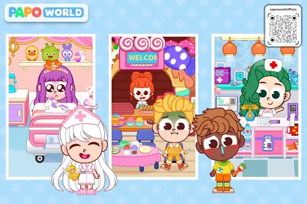 Papo City: Hospital screenshot 5