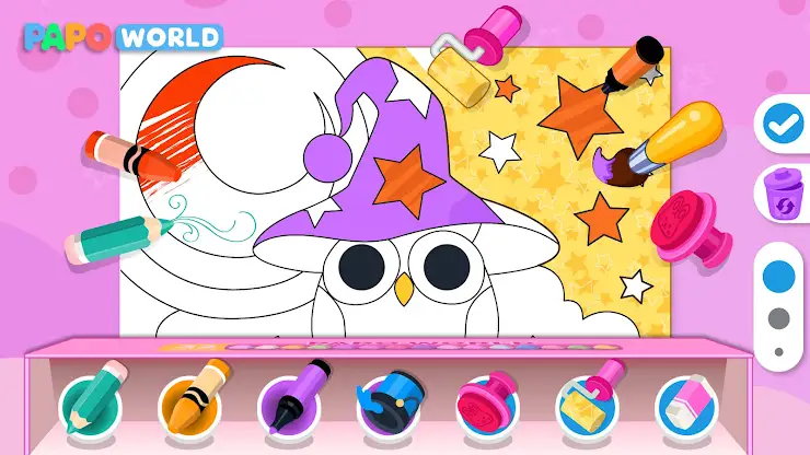 Papo World Kids Coloring Club screenshot 5