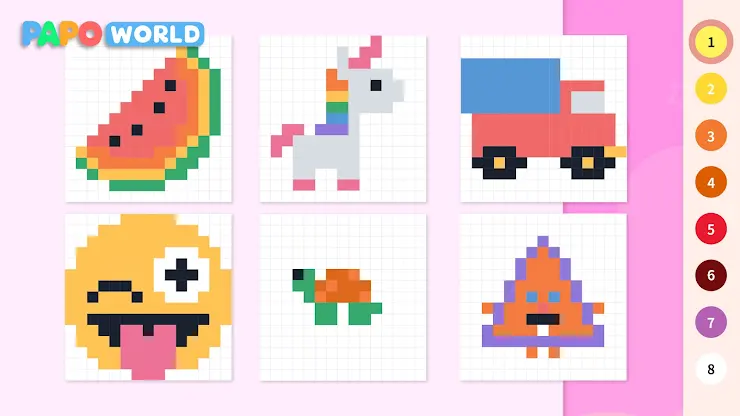 Papo World Kids Coloring Club screenshot 2