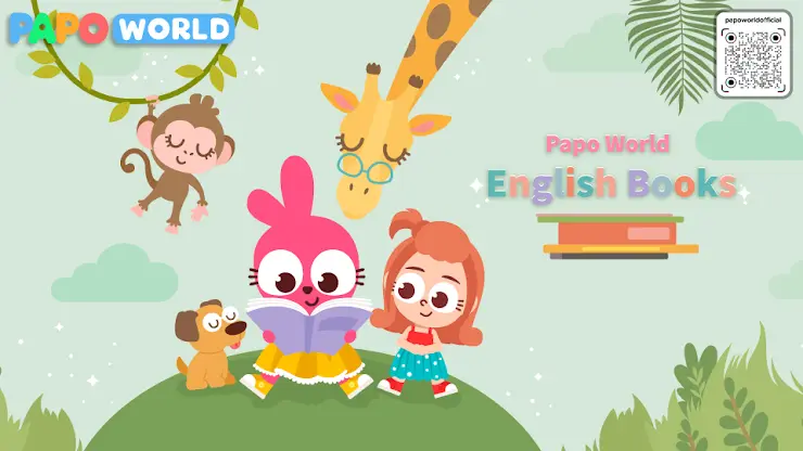 Papo World English Books screenshot 1