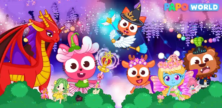 Papo Town Fairy Princess — Android game banner