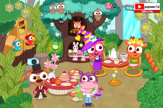 Papo Town: Forest Friends screenshot 4