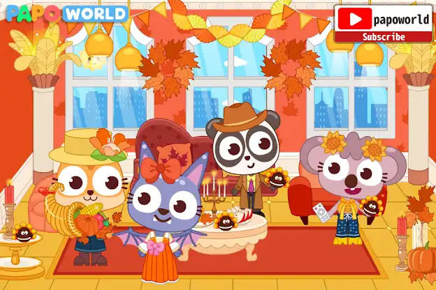 Papo Town Happy Festival screenshot 2