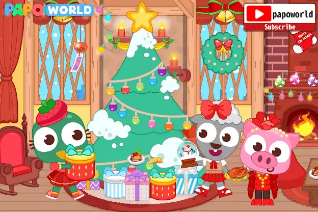 Papo Town Happy Festival screenshot 1