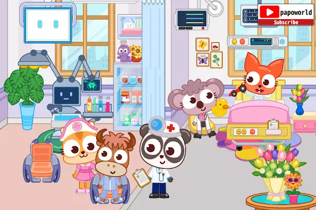 Papo Town Clinic Doctor screenshot 6