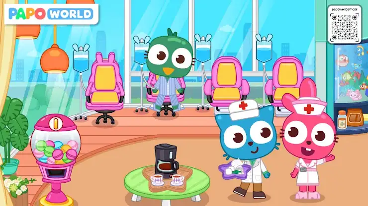 Papo Town Clinic Doctor screenshot 1