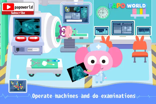 Papo Town: Hospital screenshot 4