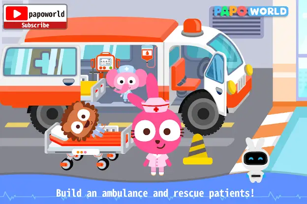 Papo Town: Hospital screenshot 1