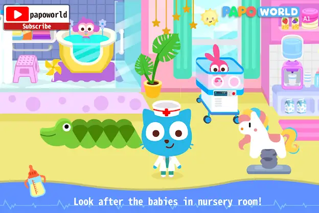 Papo Town: Hospital screenshot 2