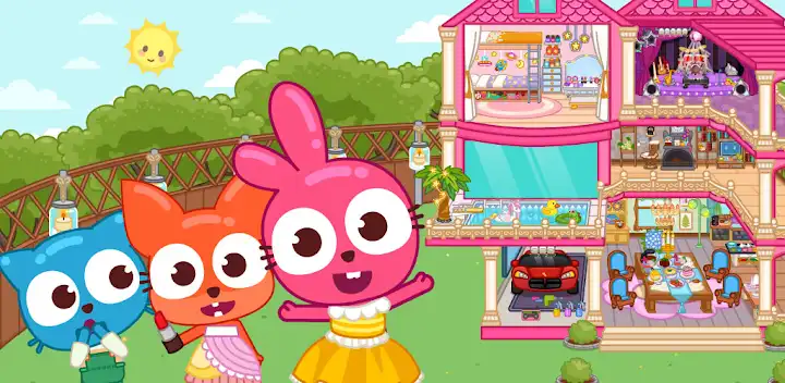 Papo Town: My Home — Android game banner