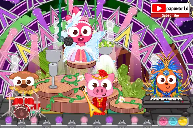 Papo Town Pop Star screenshot 1