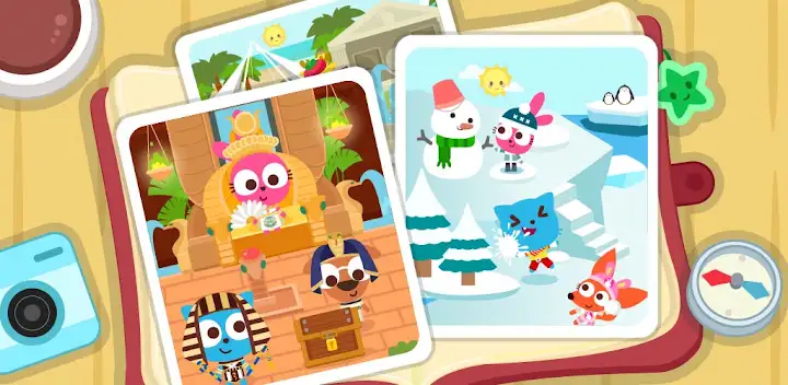 Papo Town: Travel — Android game banner