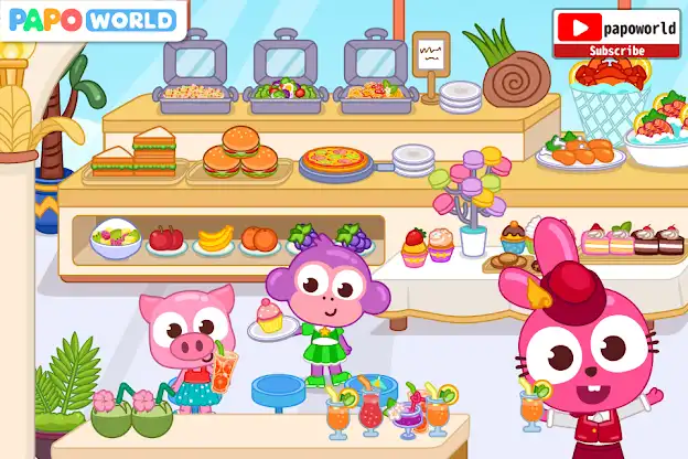 Papo Town: Travel screenshot 1