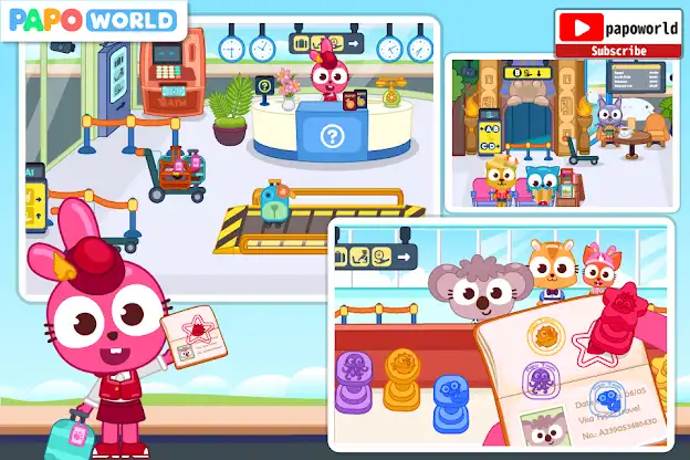 Papo Town: Travel screenshot 5