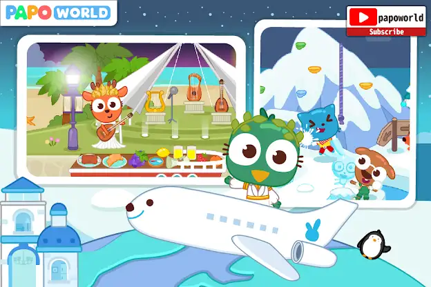 Papo Town: Travel screenshot 3