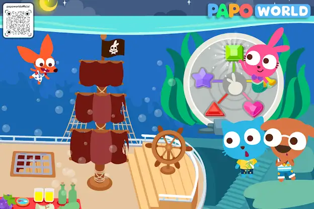 Papo Town Ocean Park -for kids screenshot 1