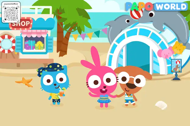 Papo Town Ocean Park -for kids screenshot 3