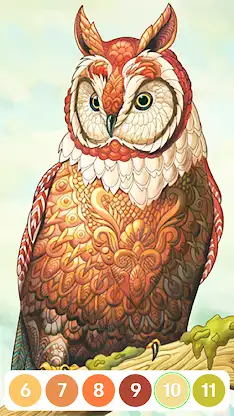 Birds Color By Number screenshot 2
