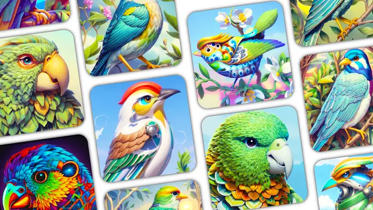 Birds Color By Number screenshot 7